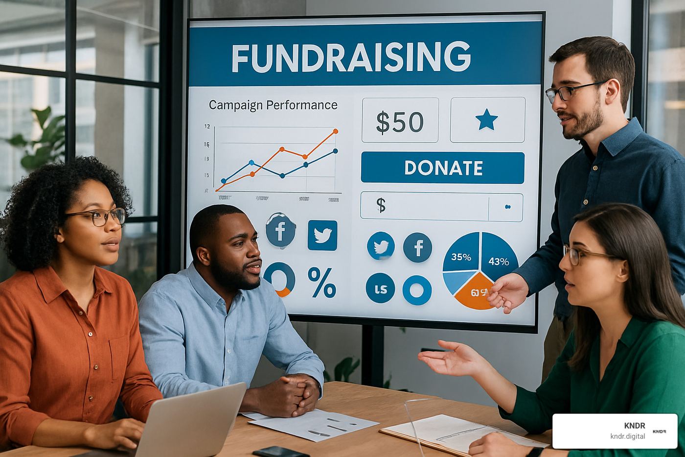 digital fundraising campaign components - digital fundraising strategies
